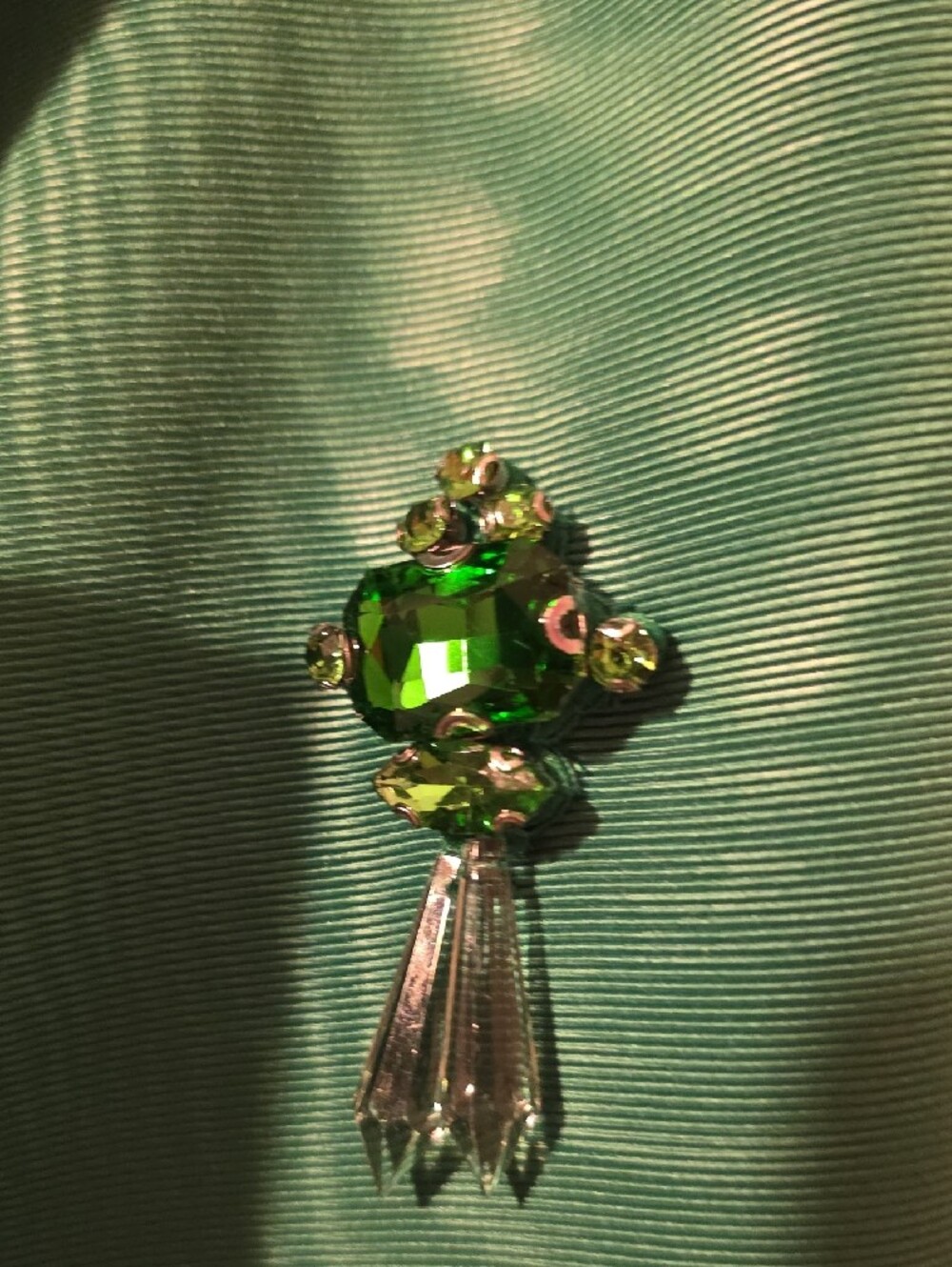 ANTONIO MELANI Green Embellished Square-Neck Mini Dress - Picture 10 of 16